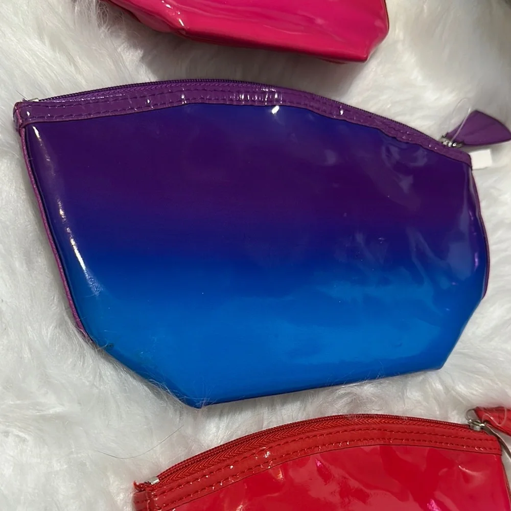 Bath & Body Works‎ Ombré Colorful Women's Cosmetic Pouch Set